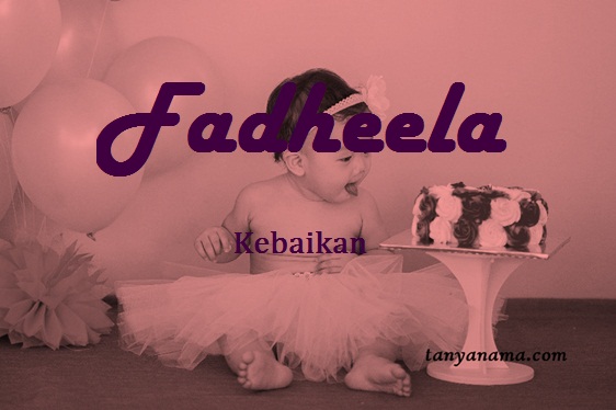 arti nama fadheela