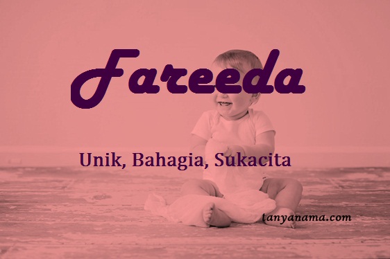 arti nama fareeda