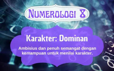 Sifat dan karakter nama menurut numerologi